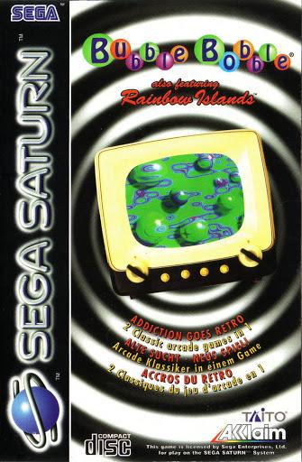 Bubble Bobble featuring Rainbow Islands - PAL Sega Saturn [Import]