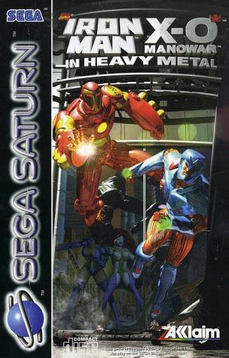 Iron Man and X-O Manowar in Heavy Metal - PAL Sega Saturn [Import]