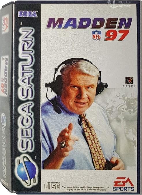 Madden NFL 97 - PAL Sega Saturn [Import]