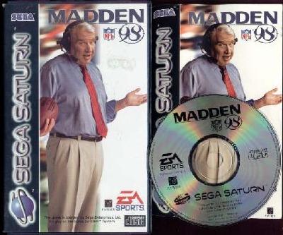 Madden NFL 98 - PAL Sega Saturn [Import]