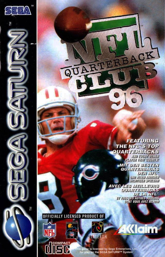 NFL Quarterback Club '96 - PAL Sega Saturn [Import]