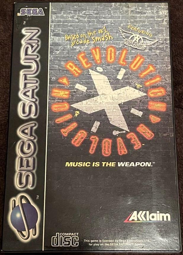 Revolution X - PAL Sega Saturn [Import]