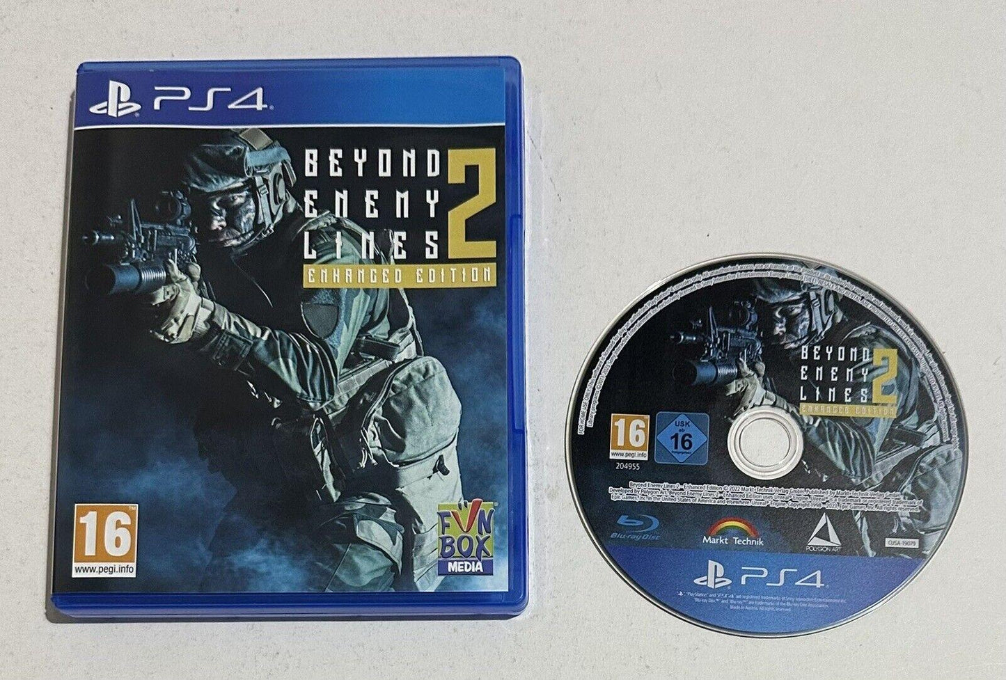 Beyond Enemy Lines 2: Enhanced Edition - PAL Playstation 4 [Import]