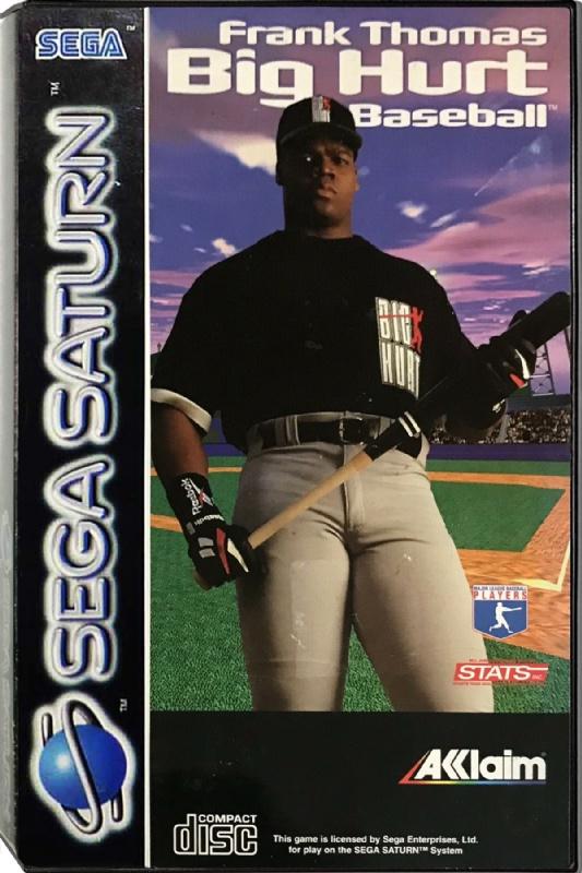 Frank Thomas' Big Hurt Baseball - PAL Sega Saturn [Import]
