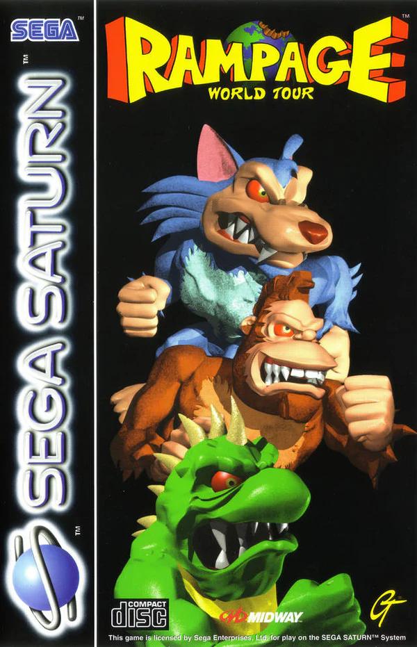 Rampage World Tour - PAL Sega Saturn [Import]
