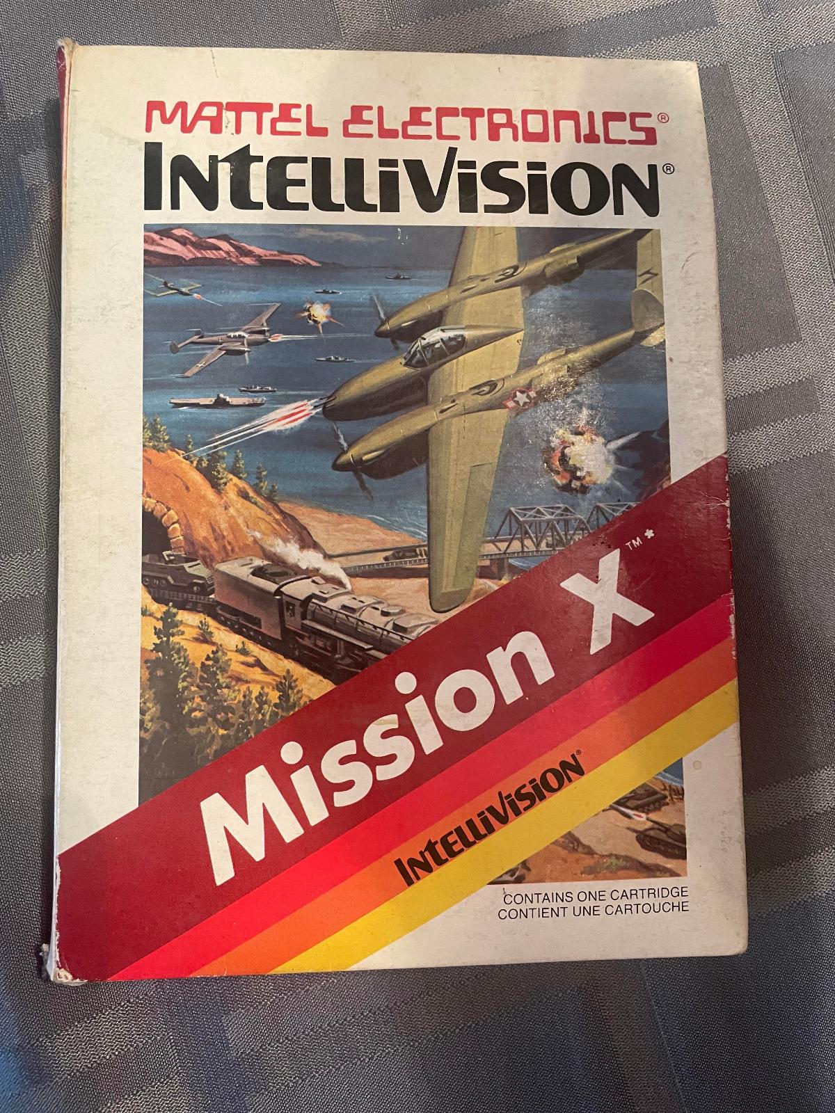 Mission X [White Cover] - Intellivision