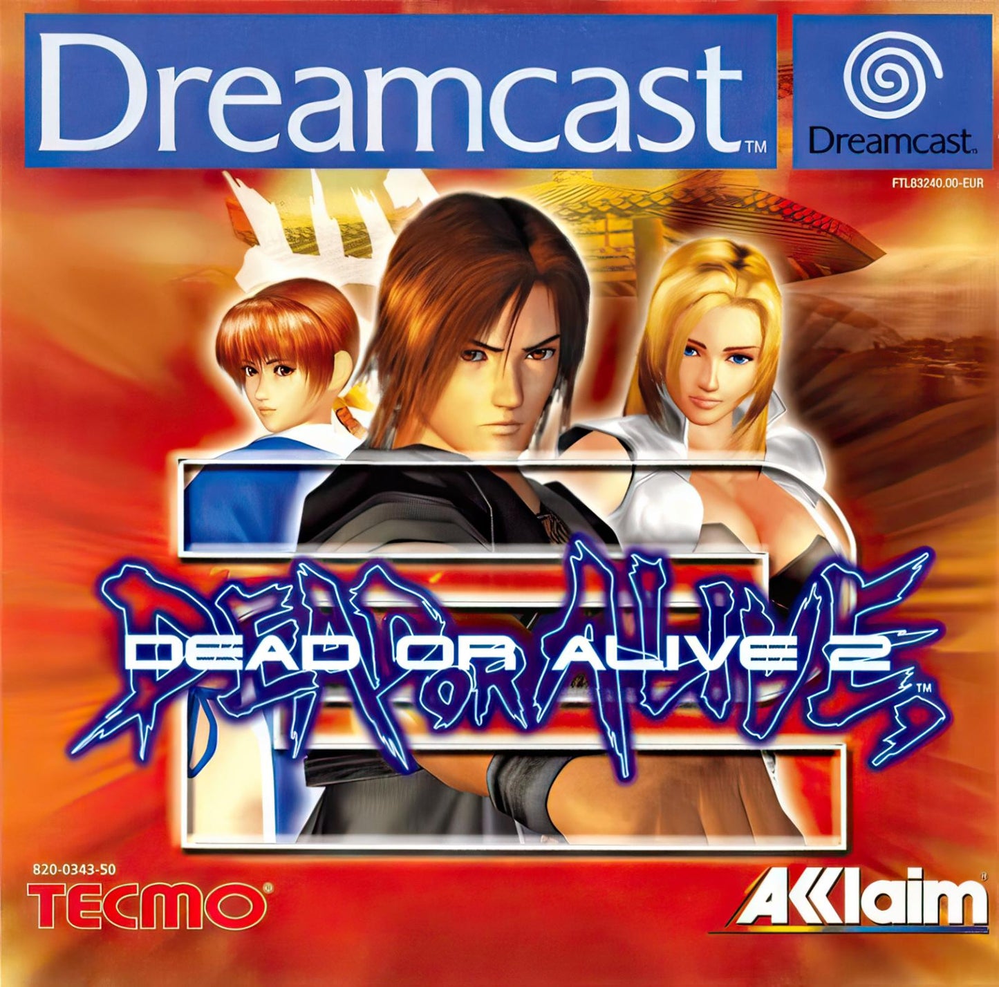 Dead or Alive 2 - PAL Sega Dreamcast [Import]