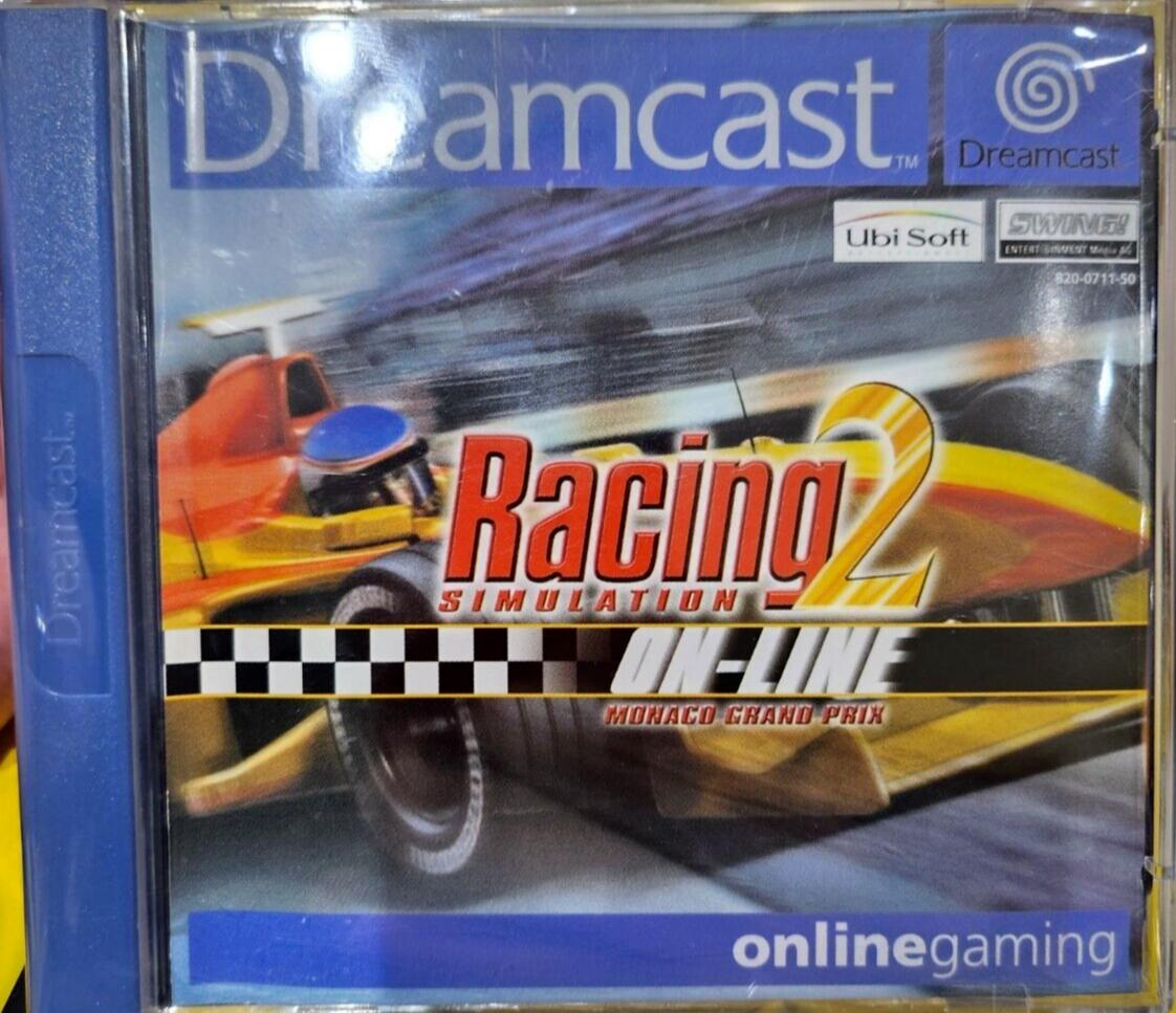 Racing Simulation 2 Monaco Grand Prix Online - PAL Sega Dreamcast [Import]