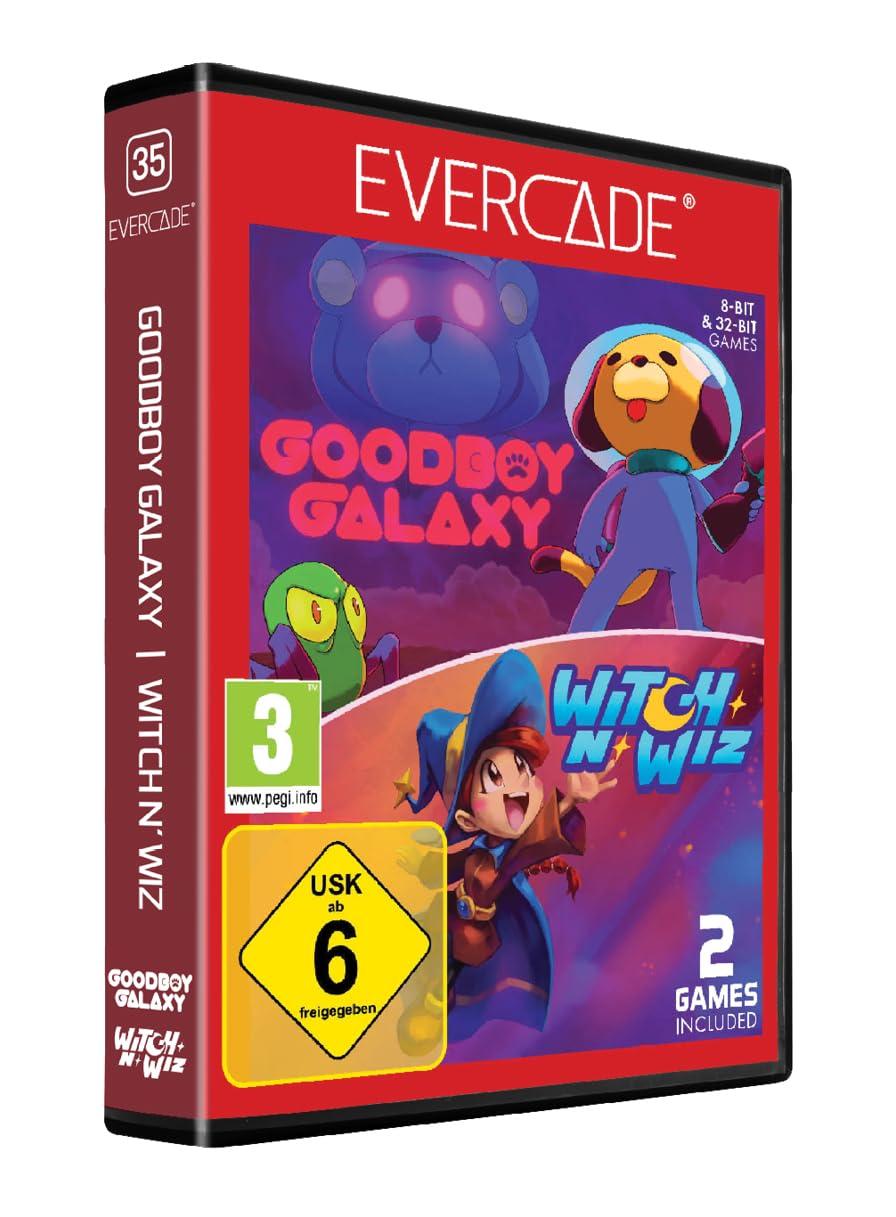 Goodboy Galaxy & Witch N' Wiz - PAL Evercade [Import]