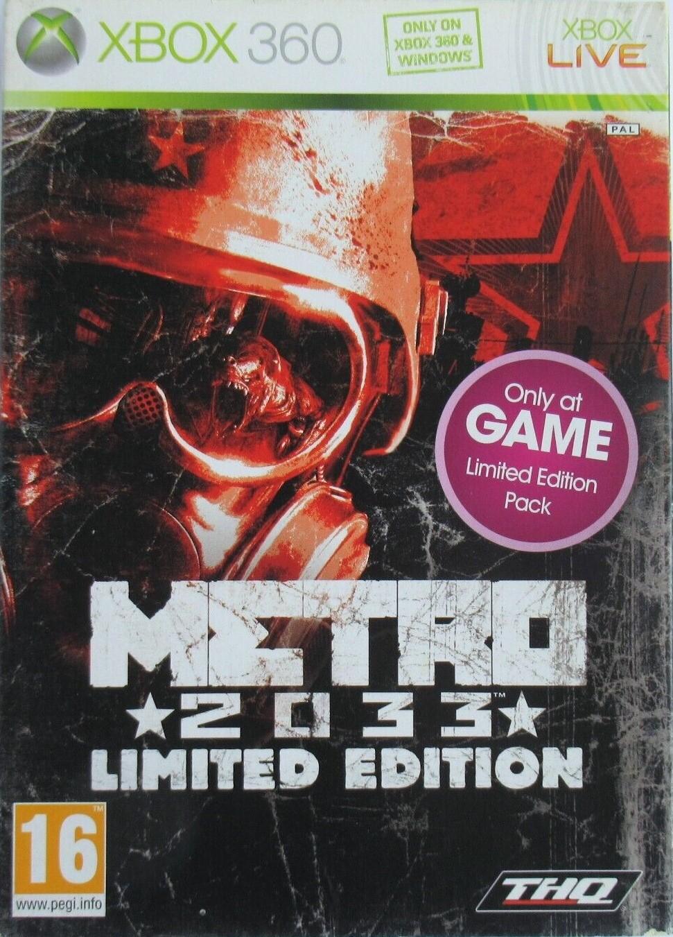 Metro 2033 [Limited Edition] - PAL Xbox 360 [Import]