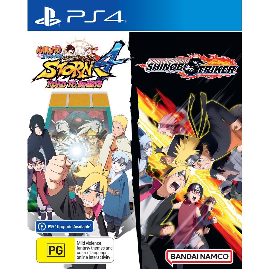 Naruto Shippuden Ultimate Ninja Storm 4: Road to Boruto + Naruto to Boruto Shinobi Striker - PAL Playstation 4 [Import]