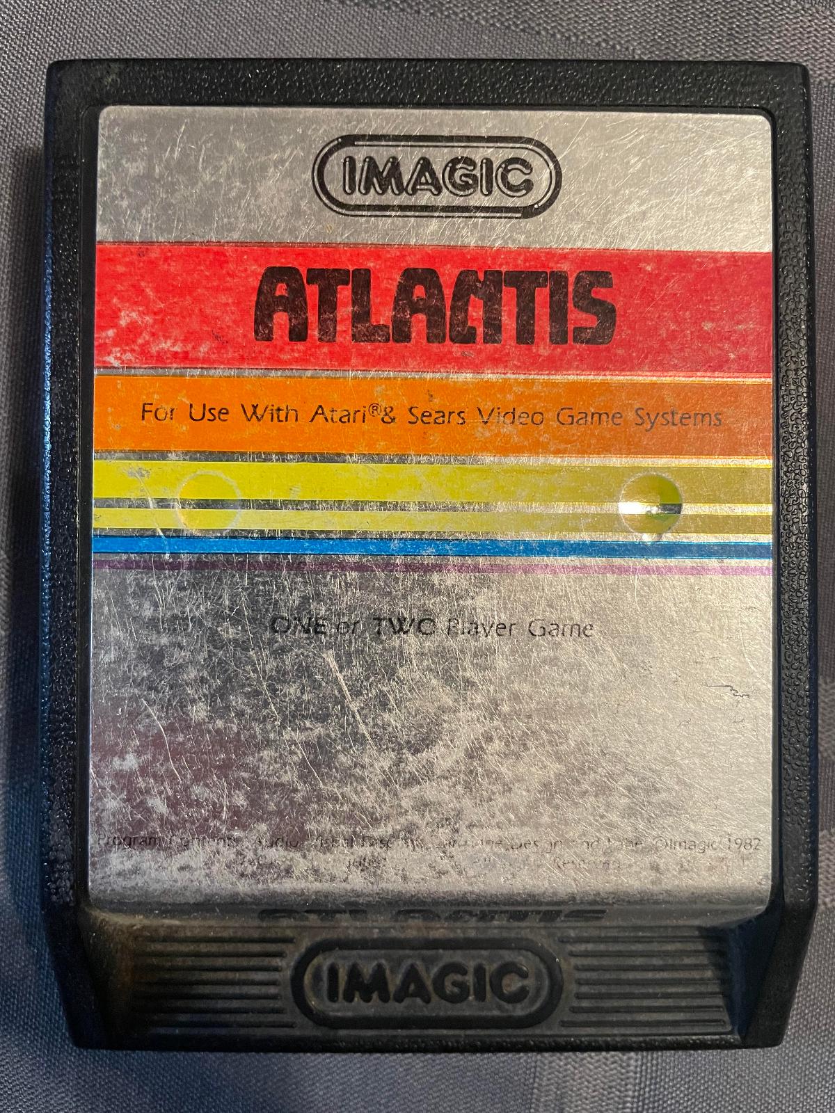 Atlantis [Text Label] - Atari 2600