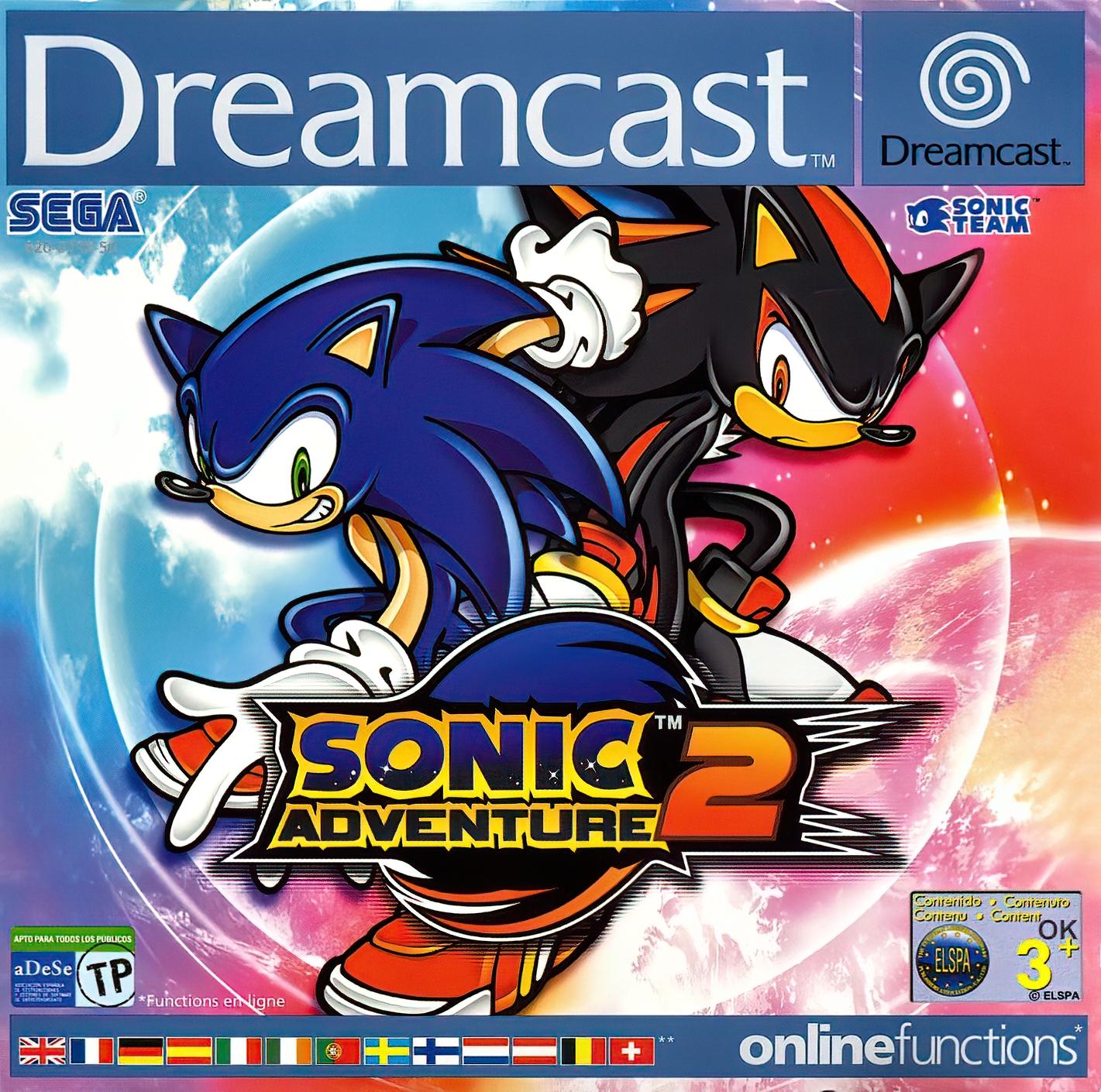 Sonic Adventure 2 - PAL Sega Dreamcast [Import]