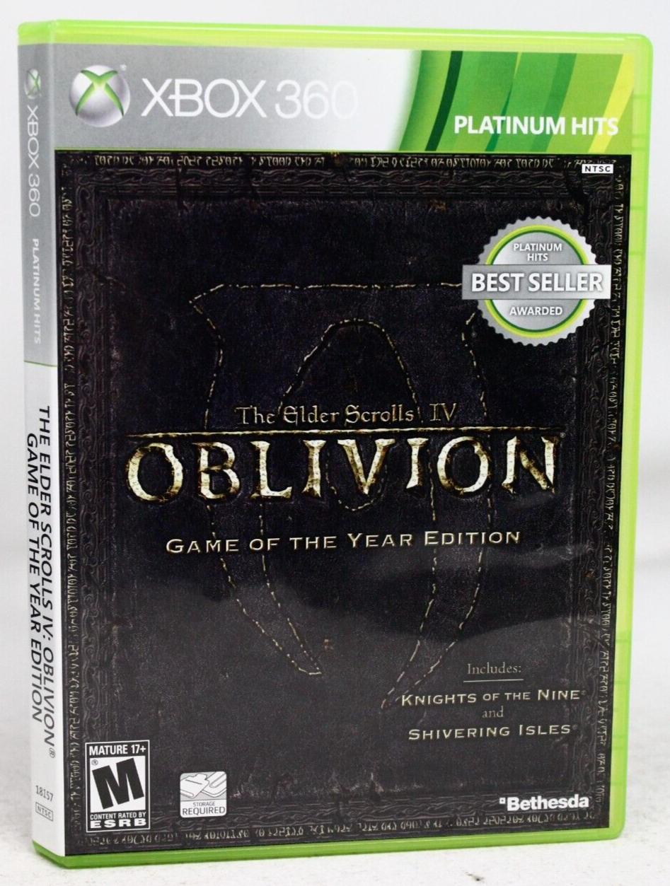 Elder Scrolls IV Oblivion [Game of the Year Platinum Hits] - Xbox 360