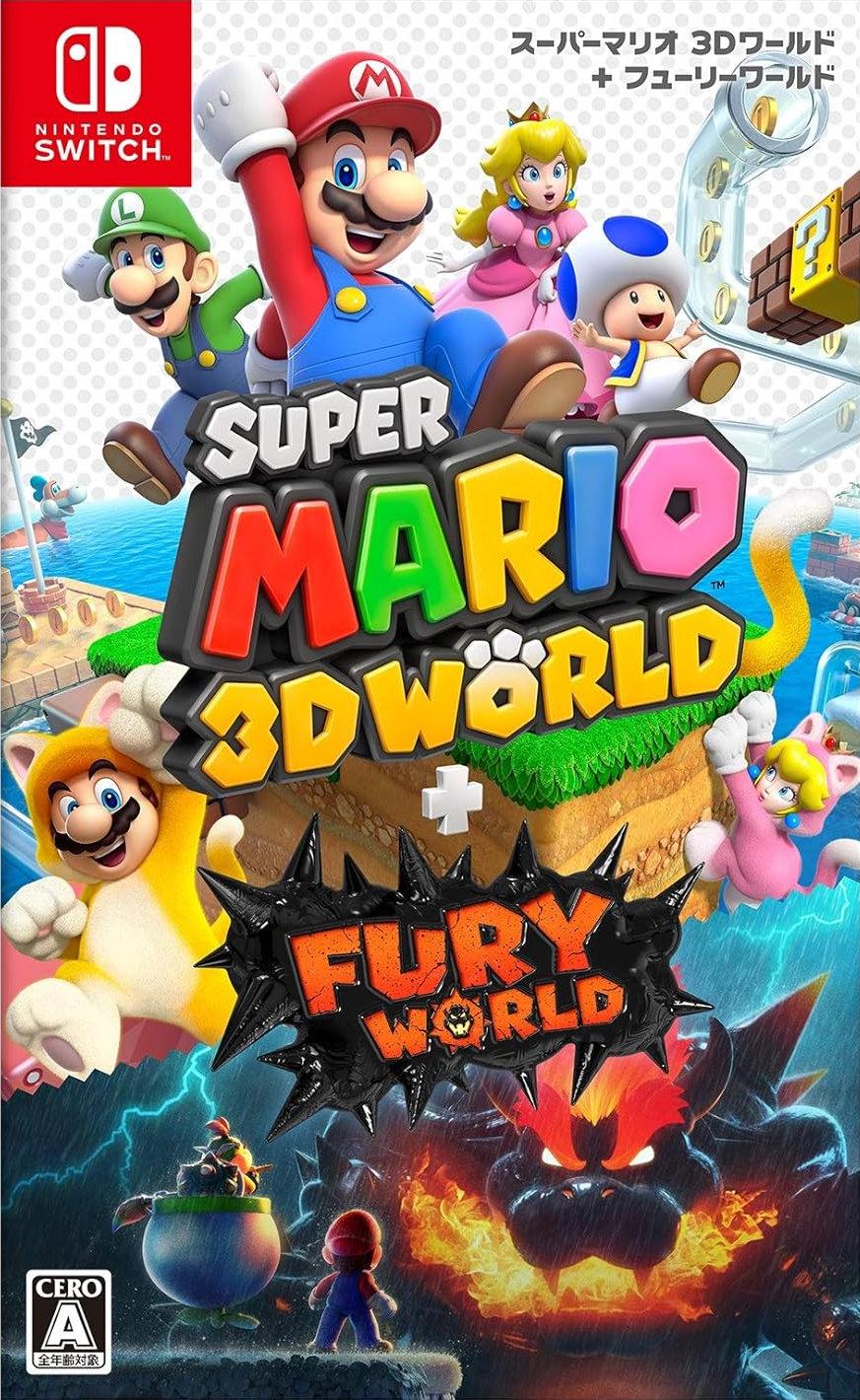 Super Mario 3D World + Bowser's Fury - JP Nintendo Switch [Import]