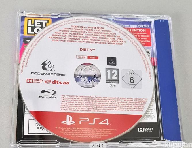 Dirt 5 [Promo] - PAL Playstation 4 [Import]