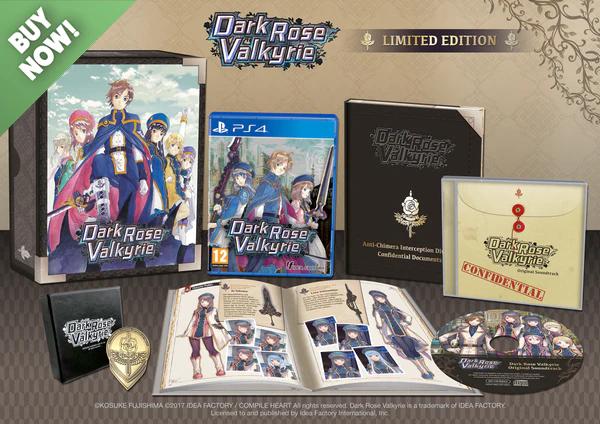 Dark Rose Valkyrie [Limited Edition] - PAL Playstation 4 [Import]