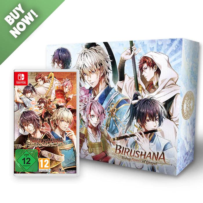 Birushana: Rising Flower of Genpei [Limited Edition] - PAL Nintendo Switch [Import]