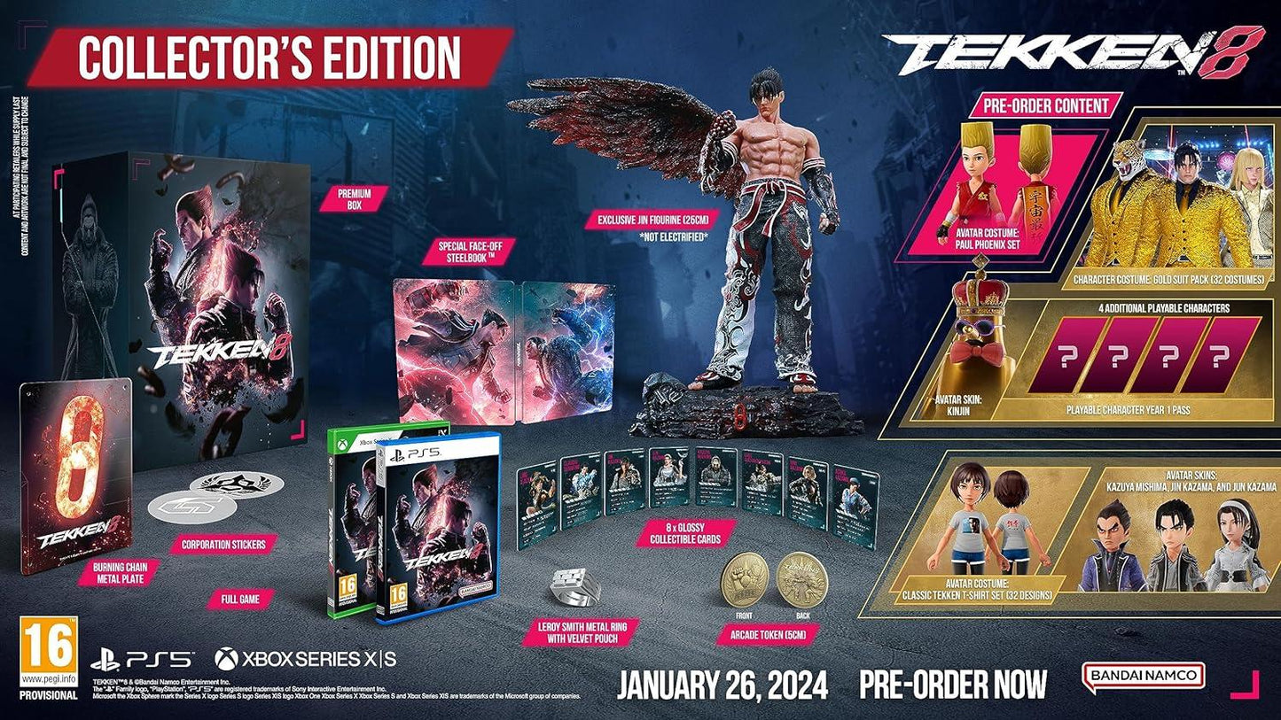 Tekken 8 [Collector's Edition] - PAL Playstation 5 [Import]