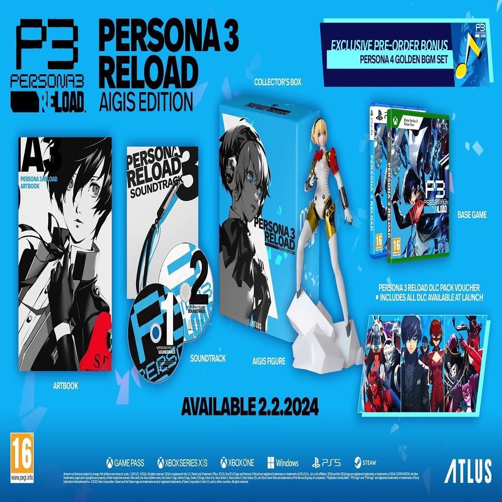 Persona 3: Reload [Aigis Edition] - PAL Playstation 5 [Import]