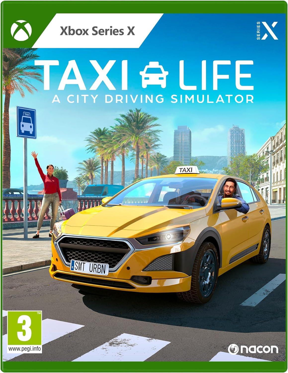 Taxi Life: A City Driving Simulator - PAL Xbox Series X [Import]