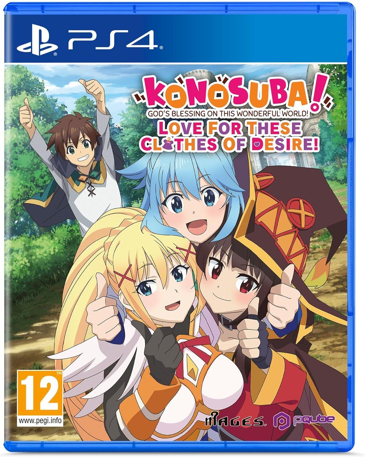 Konosuba!: God's Blessing on this Wonderful World! Love For These Clothes Of Desire - PAL Playstation 4 [Import]