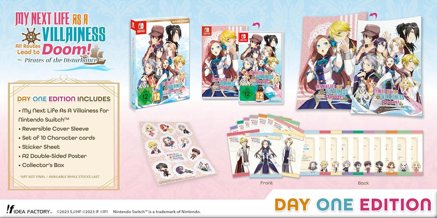 My Next Life as a Villainess: All Routes Lead to Doom [Day One Edition] - PAL Nintendo Switch [Import]