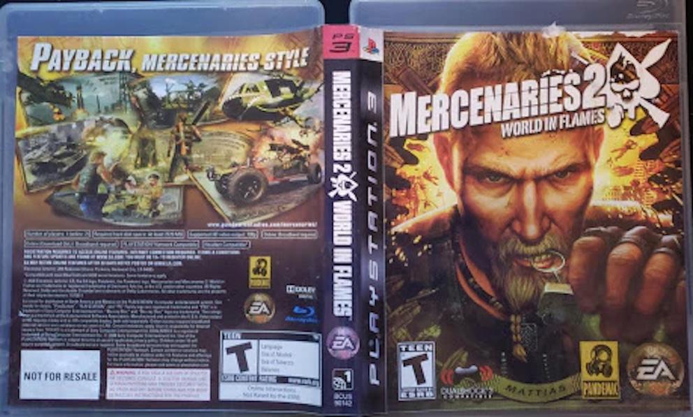 Mercenaries 2 World In Flames [Not for Resale] - PlayStation 3