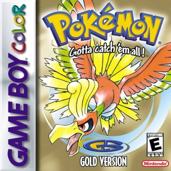 Pokemon Gold Version - Game Boy Color