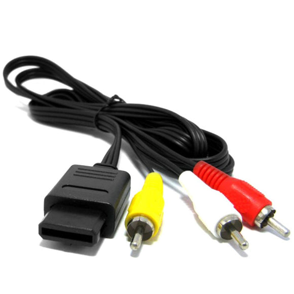 Audio / Video Cables [GameCube, SNES, Nintendo 64] [Bulk Pack - NOT in Retail Box] *NEW*