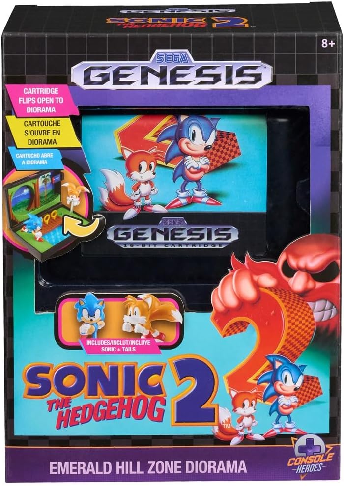 Sonic The Hedgehog Collectible Diorama Playset (New) - Toys