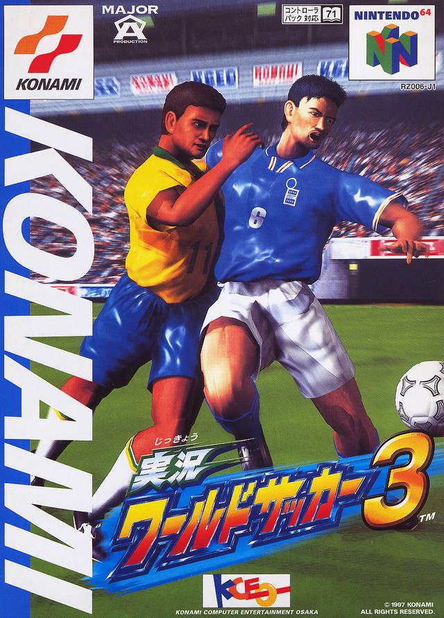 Jikkyou World Soccer 3 - JP Nintendo 64 [Import]