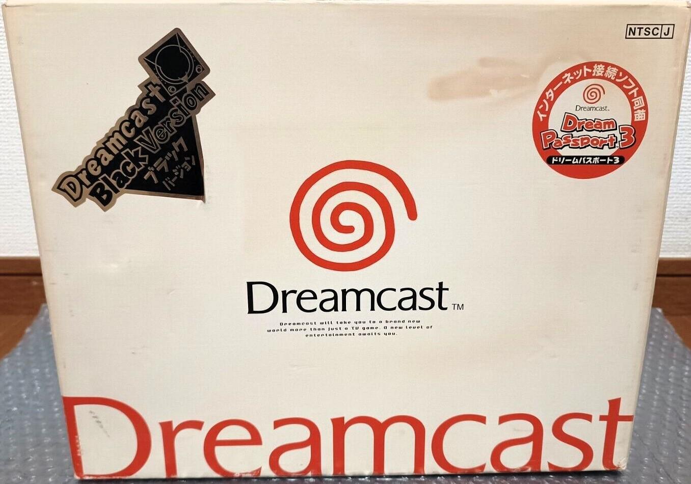 Black Sega Dreamcast Console - JP Console [Import]