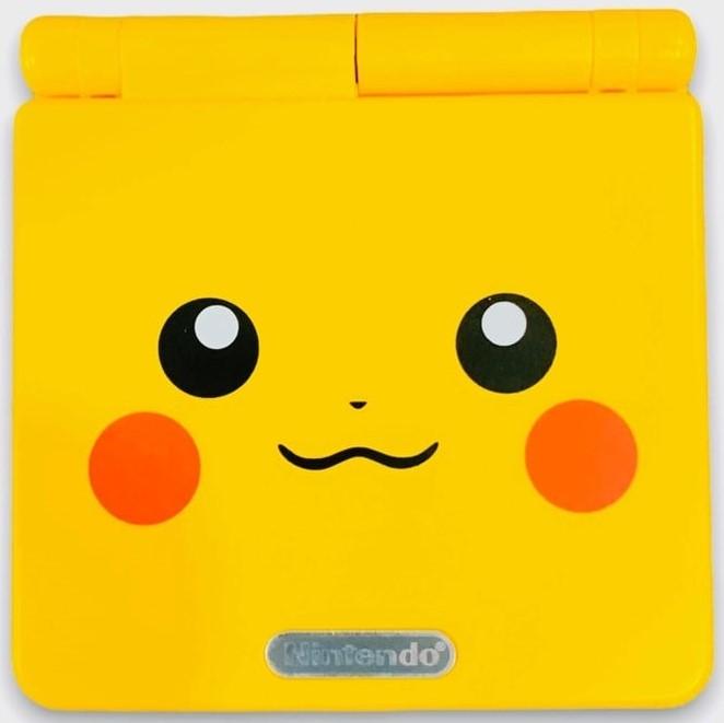 Pikachu Game Boy Advance SP - JP Console [Import]