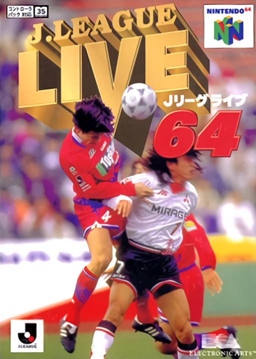 J-League Live 64 - JP Nintendo 64 [Import]