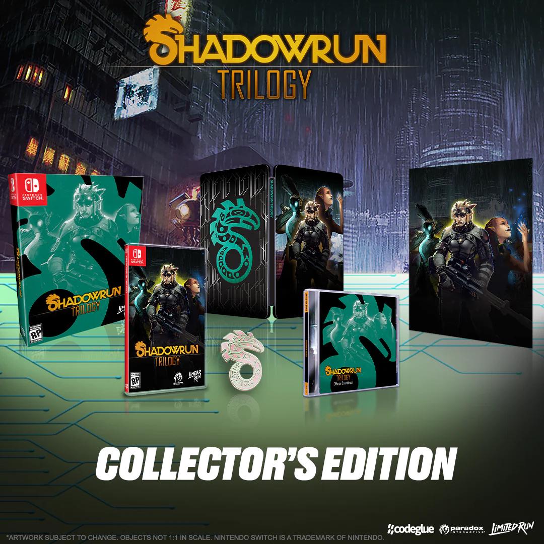 Shadowrun Trilogy [Collectors Edition] - Nintendo Switch