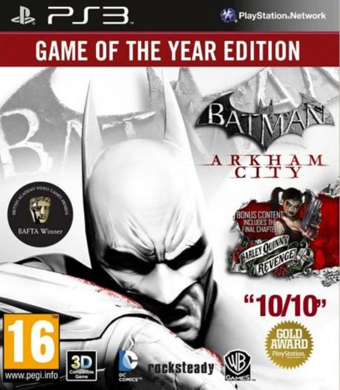 Batman: Arkham City [Game of the Year] - PAL Playstation 3 [Import]