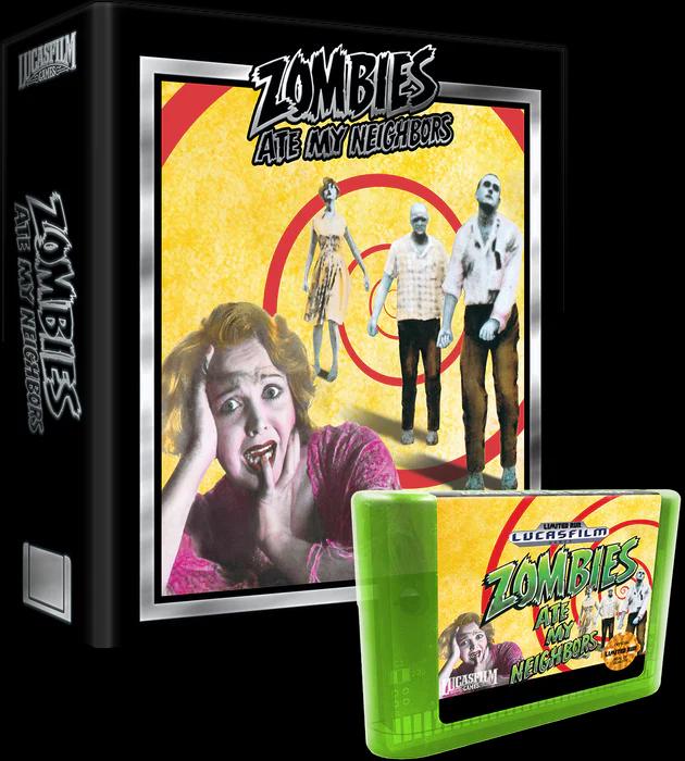 Zombies Ate My Neighbors [Premium Edition Transparent Green] - Sega Genesis