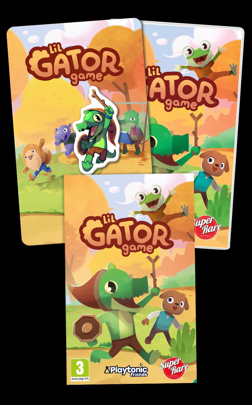 Lil Gator Game [Steelbook] - PAL Nintendo Switch [Import]