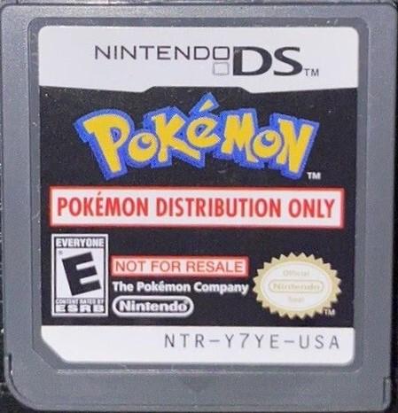 Pokemon Distribution Cartridge [Pikachu Colored Pichu & Jirachi] - Nintendo DS