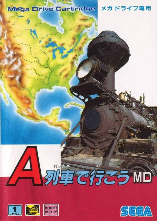 A Ressha de Ikou MD - JP Sega Mega Drive [Import]