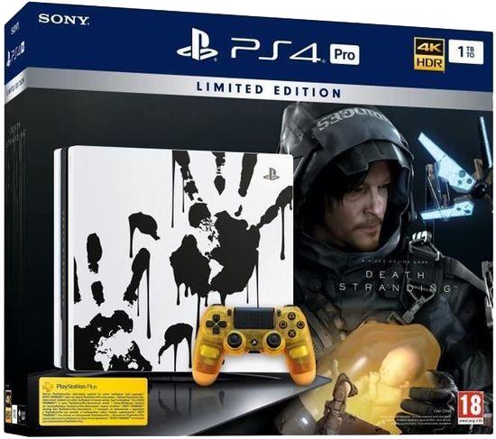 Playstation 4 Pro 1TB Death Stranding Console - PAL Console [Import]