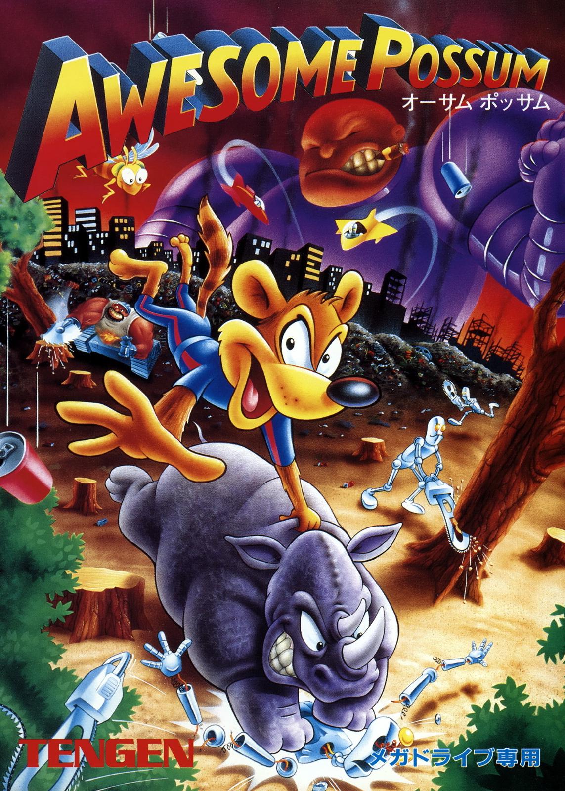 Awesome Possum - JP Sega Mega Drive [Import]