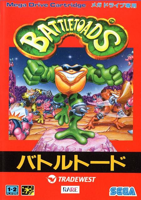 Battletoads - JP Sega Mega Drive [Import]
