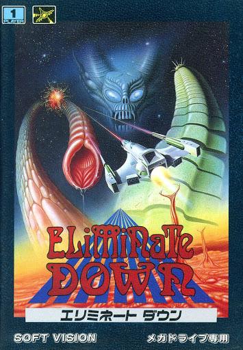 Eliminate Down - JP Sega Mega Drive [Import]