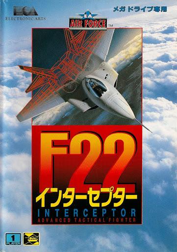 F-22 Interceptor - JP Sega Mega Drive [Import]