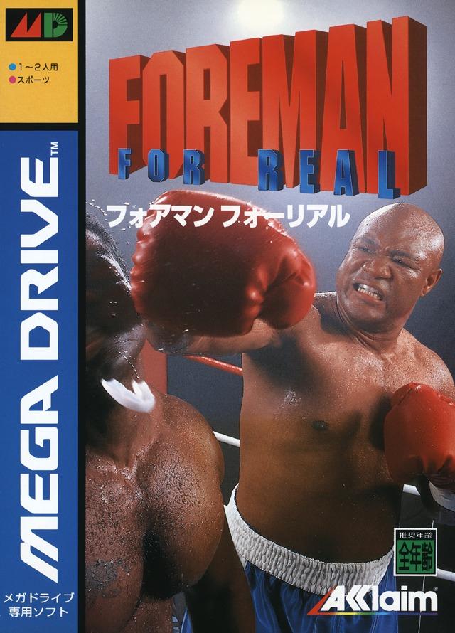 Foreman for Real - JP Sega Mega Drive [Import]