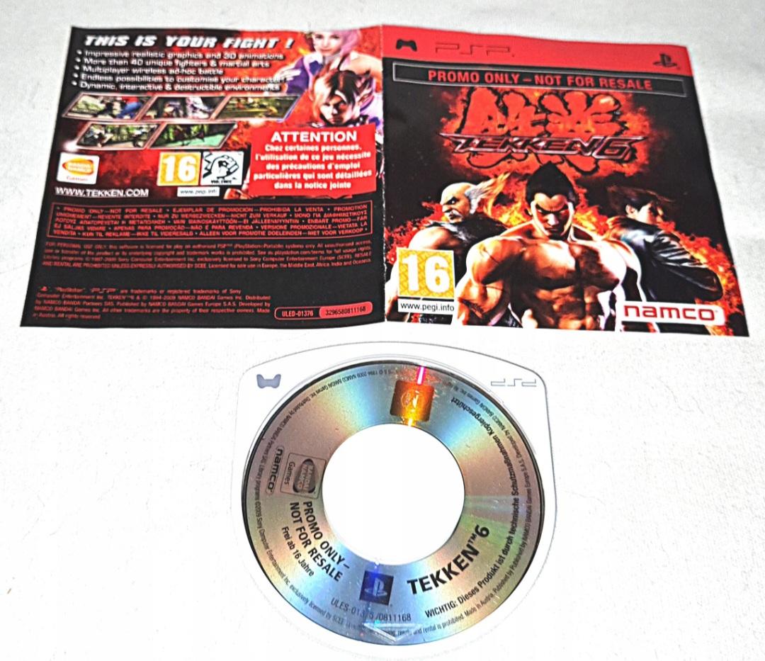 Tekken 6 [Not for Resale] - PAL PSP [Import]