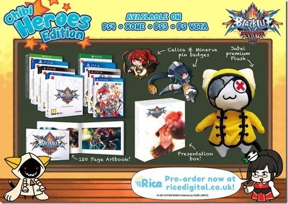 BlazBlue: Chrono Phantasma Extend [Chibi Heroes Edition] - PAL Playstation 4 [Import]
