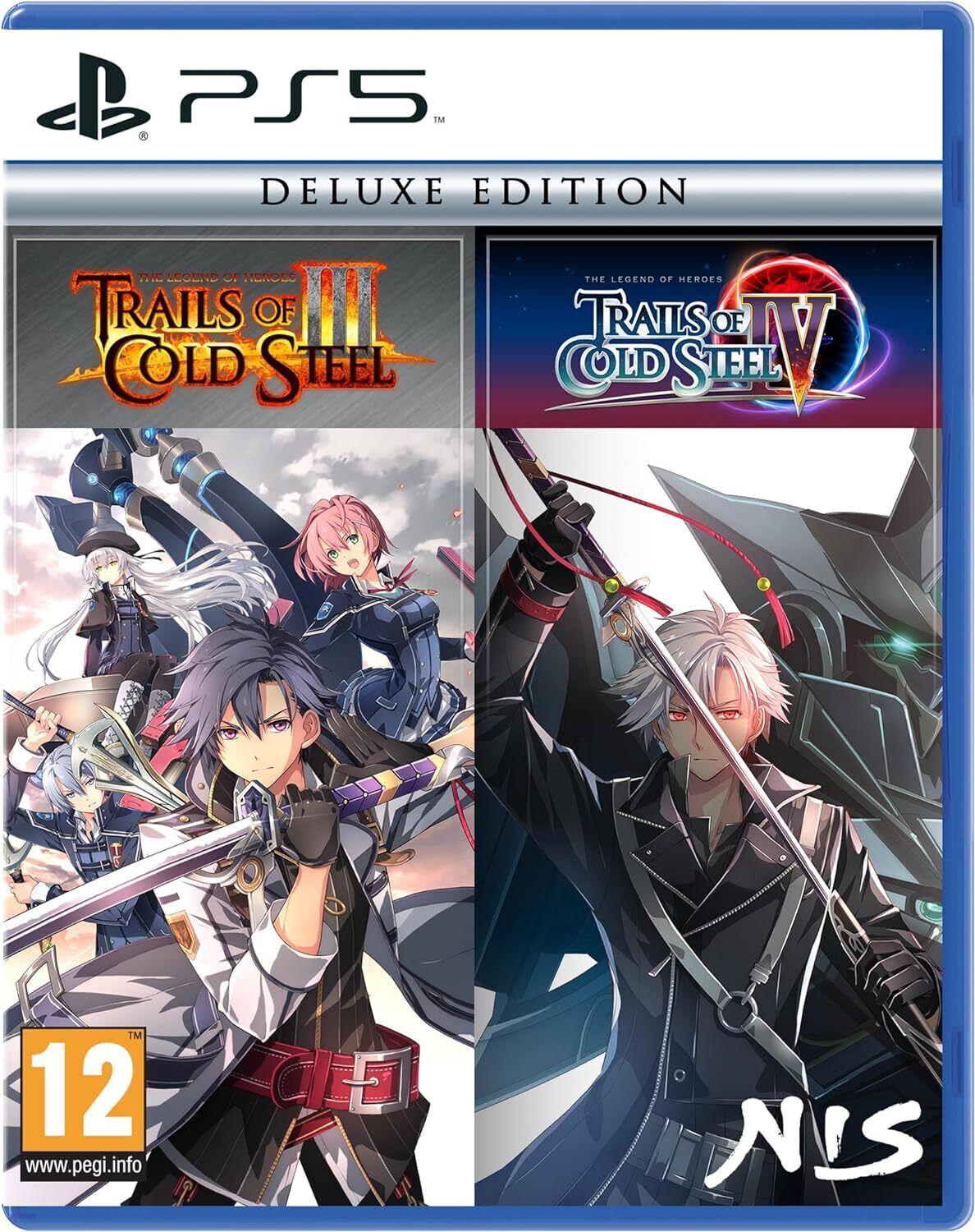 Legend Of Heroes: Trails Of Cold Steel III & Legend Of Heroes: Trails Of Cold Steel IV [Deluxe Edition] - PAL Playstation 5 [Import]